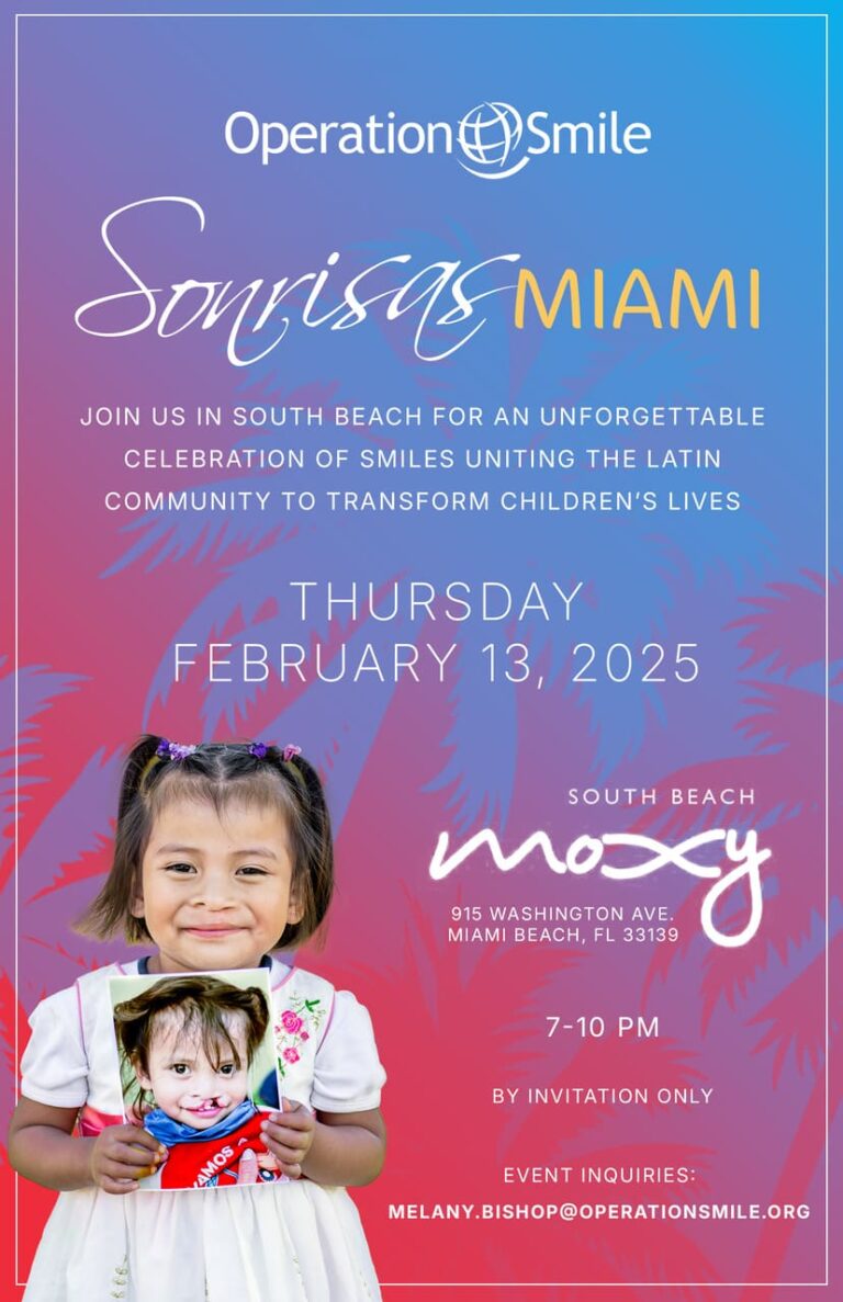 Upcoming Event Sonrisas Miami